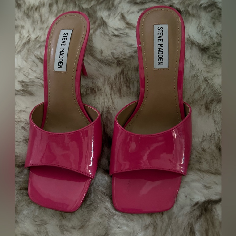 Steve Madden Vibrant Pink Heels